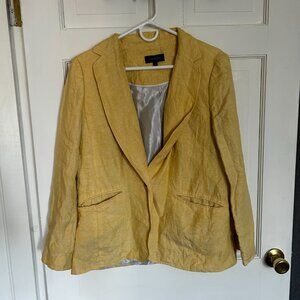 Linen Oversized Blazer